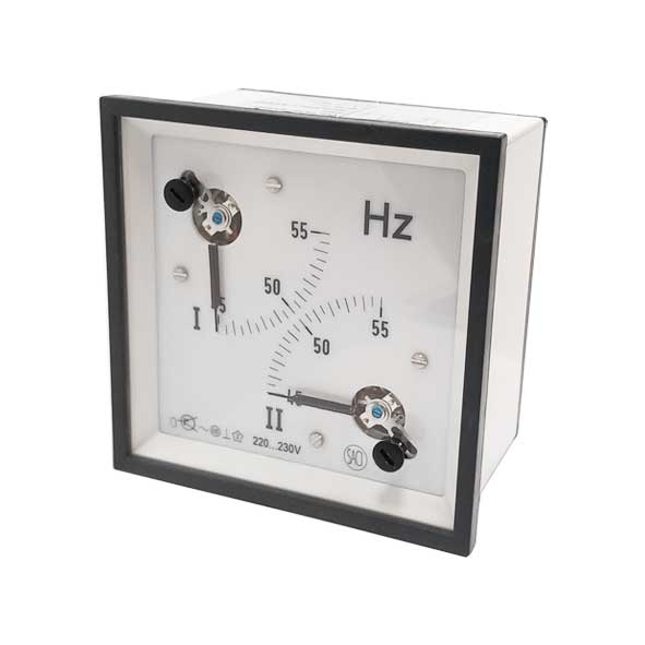 Frecuencímetros dobles de aguja