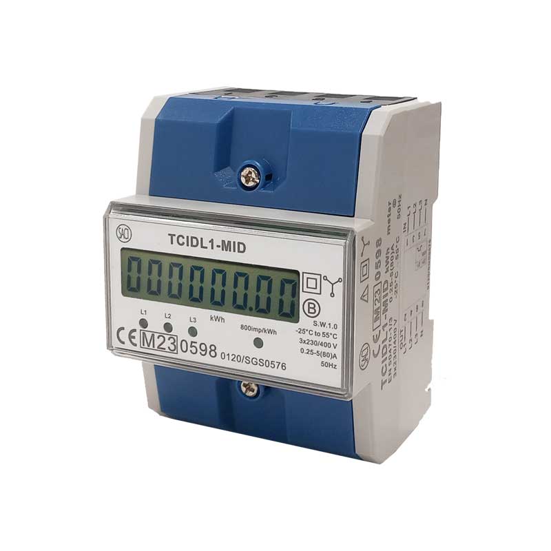 Contador de energía TCIDL1-MID