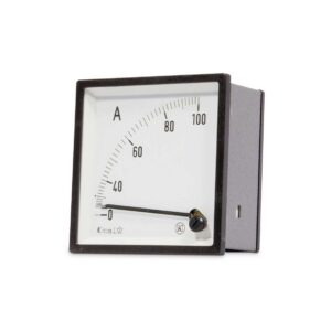 Amperímetros CA con rectificador