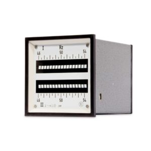 Frecuencímetros dobles (láminas)